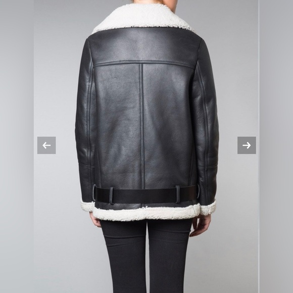 Muubaa Shearling Jacket - Picture 2 of 5